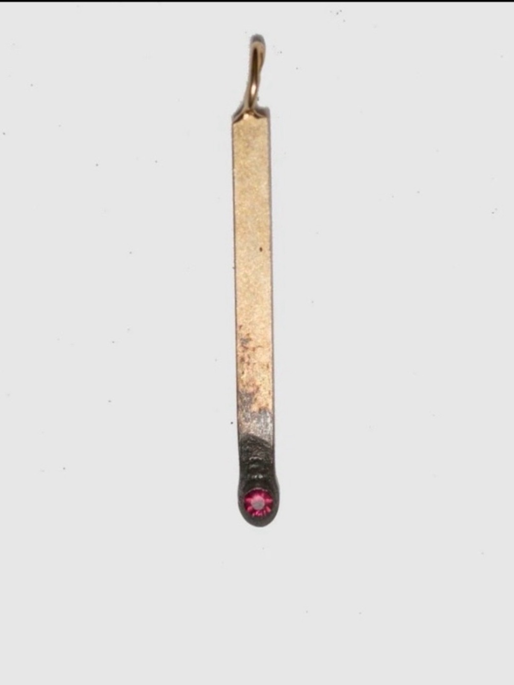 oxbow designs 10k gold match with red sapphire